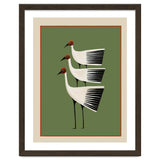 Striped Bird Trio I thumbnail