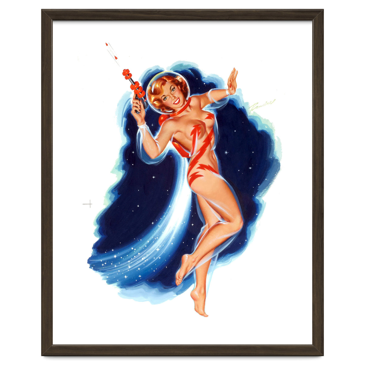 Pinup Astronaut Girl