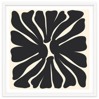 Abstract Monochrome Flower 2