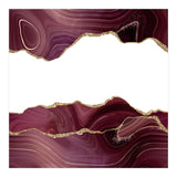 Burgundy & Gold Glitter Agate Texture 07 (Print Only) thumbnail