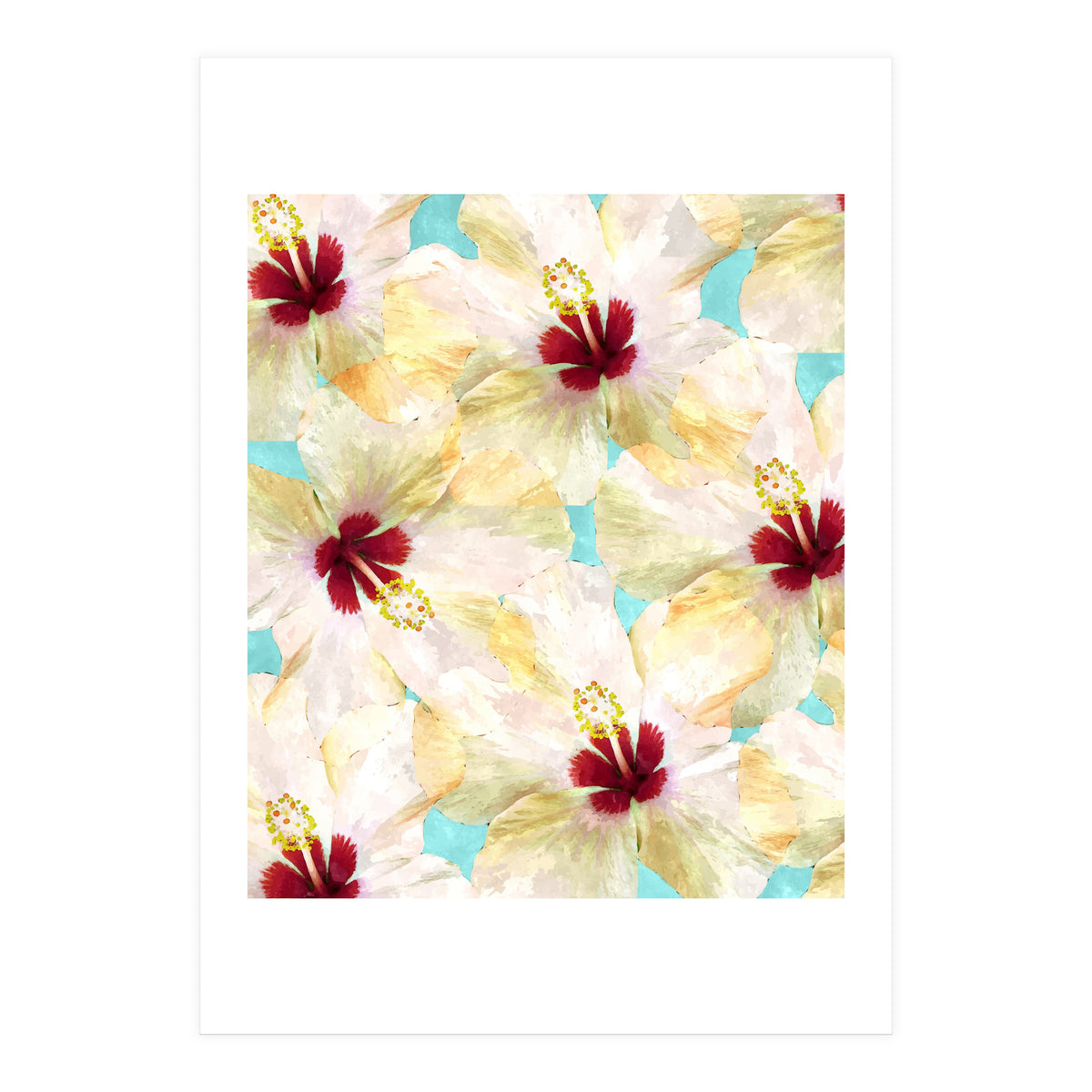 Hibiscus On Steroids (Print Only)