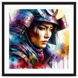 Samurai Asian Warrior Woman Portrait thumbnail