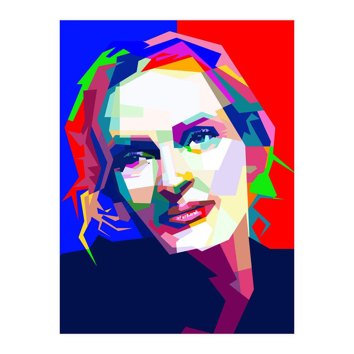 Uma Thurman Kill Bill Pop Art WPAP (Print Only)