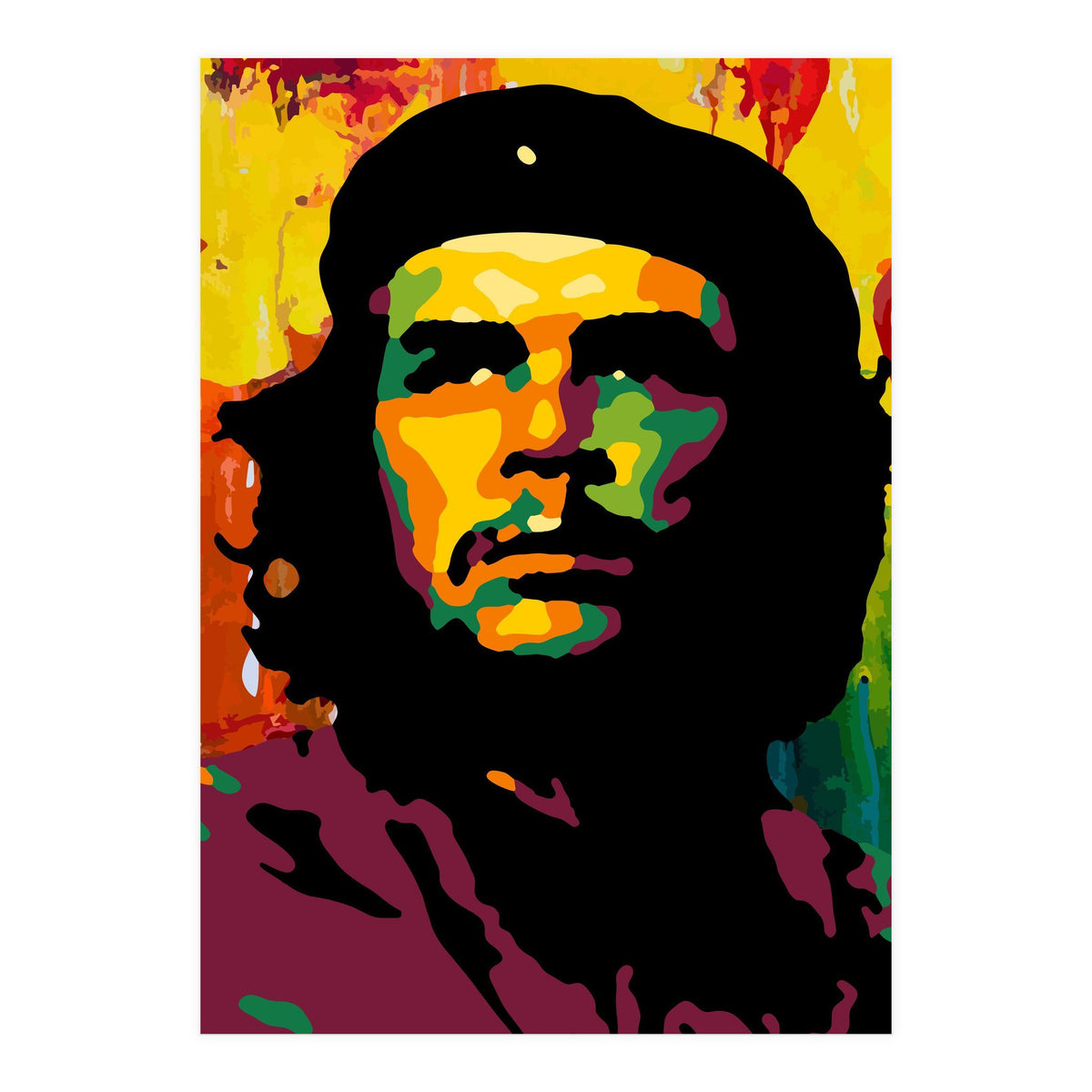 Che Guevara Abstract (Print Only)