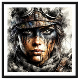 Warrior Woman With Aviator Goggles thumbnail