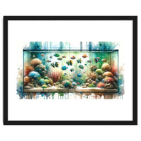 Colorful Aquarium Fish Tank