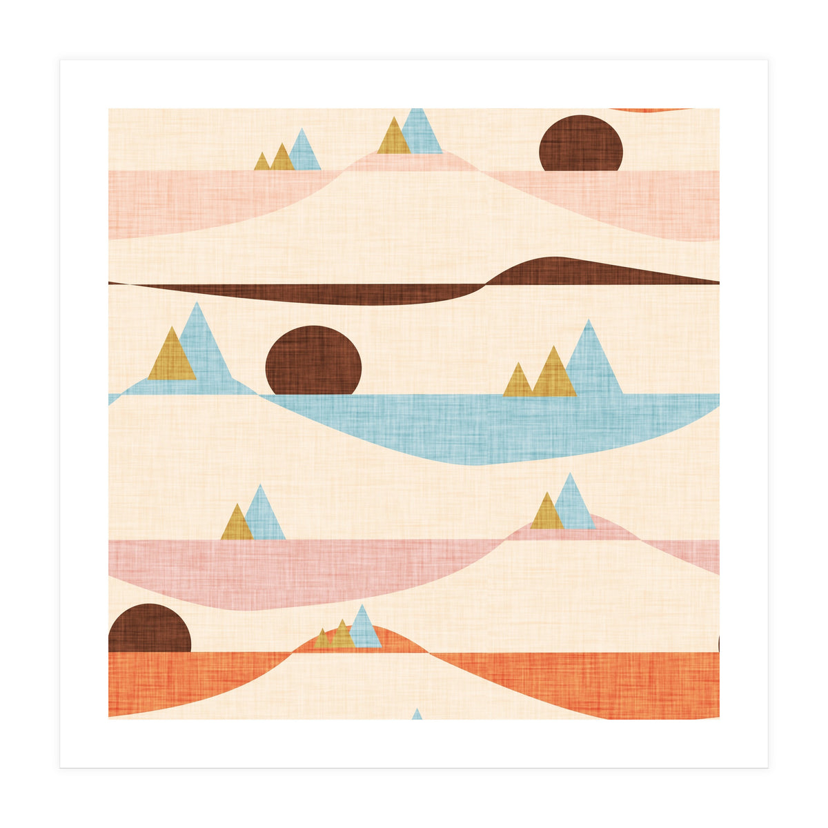 Apricity Landscape Beige (Print Only)