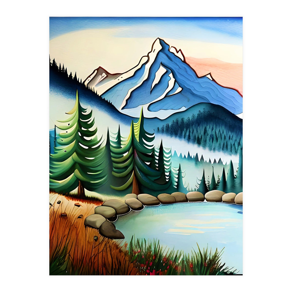 Serenity Unveiled (Print Only)