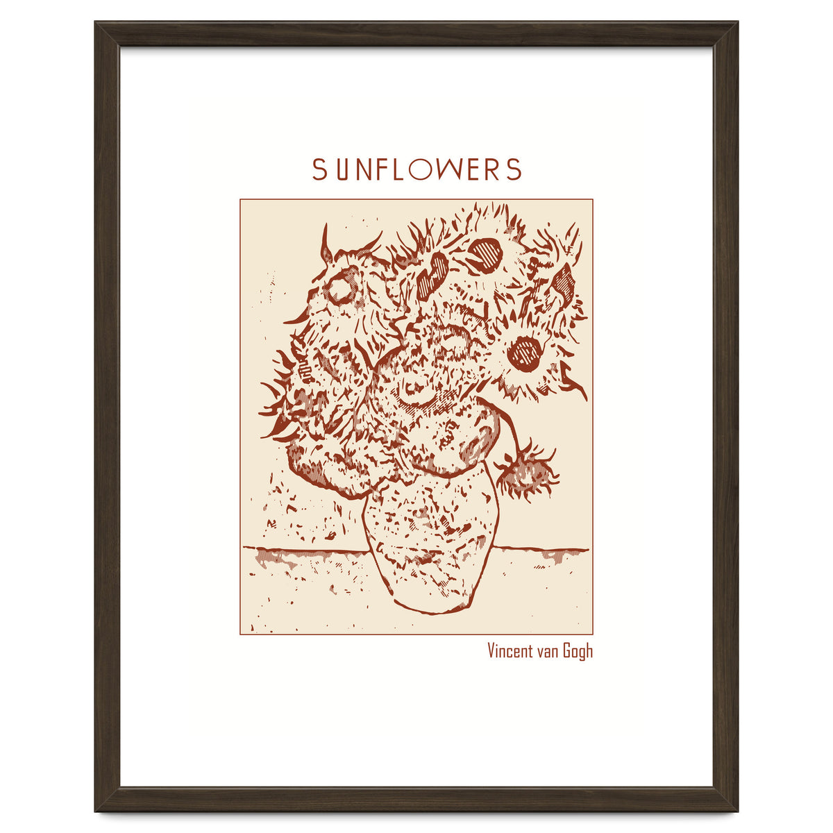 Sunflowers – Vincent Van Gogh