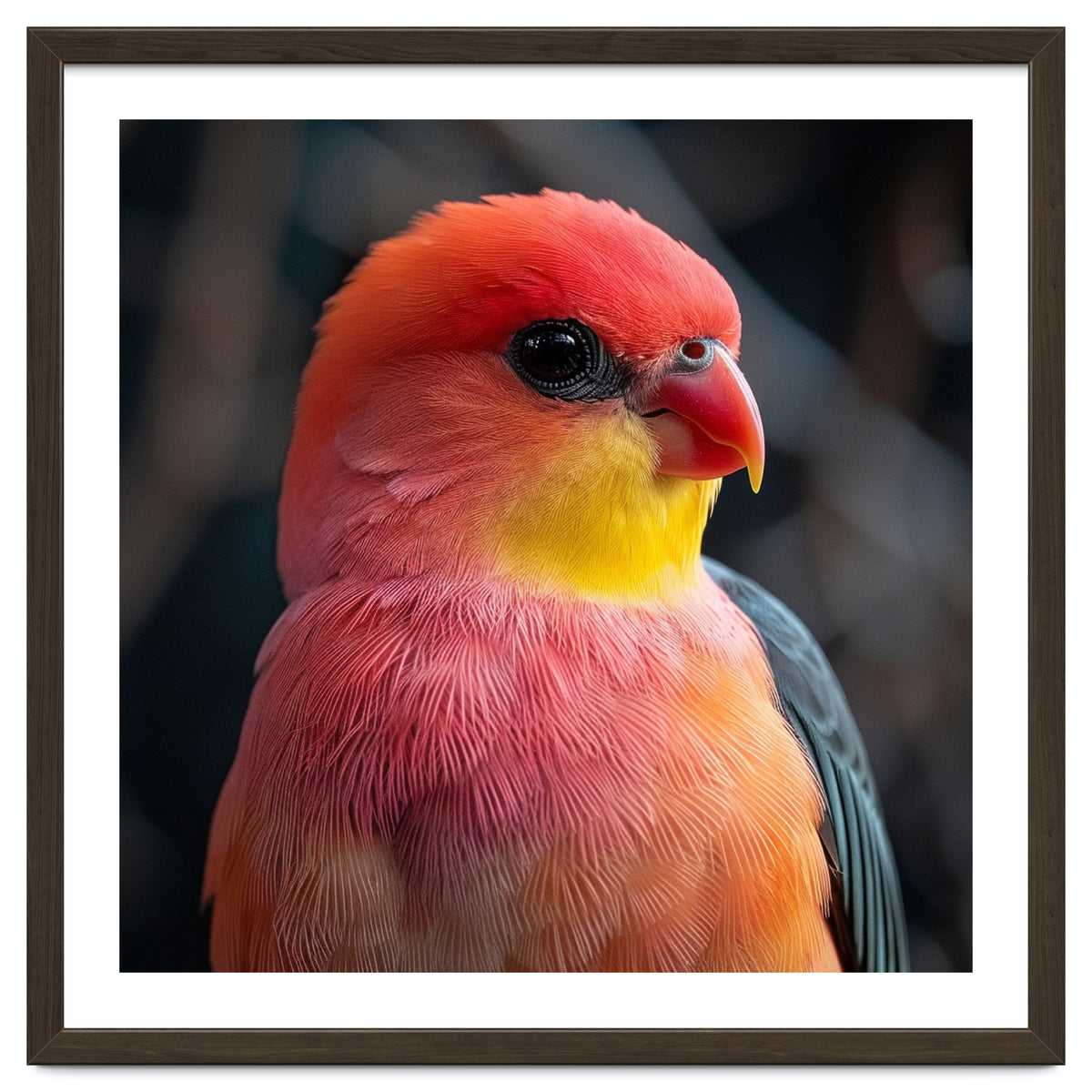 Vibrant Tropical Bird