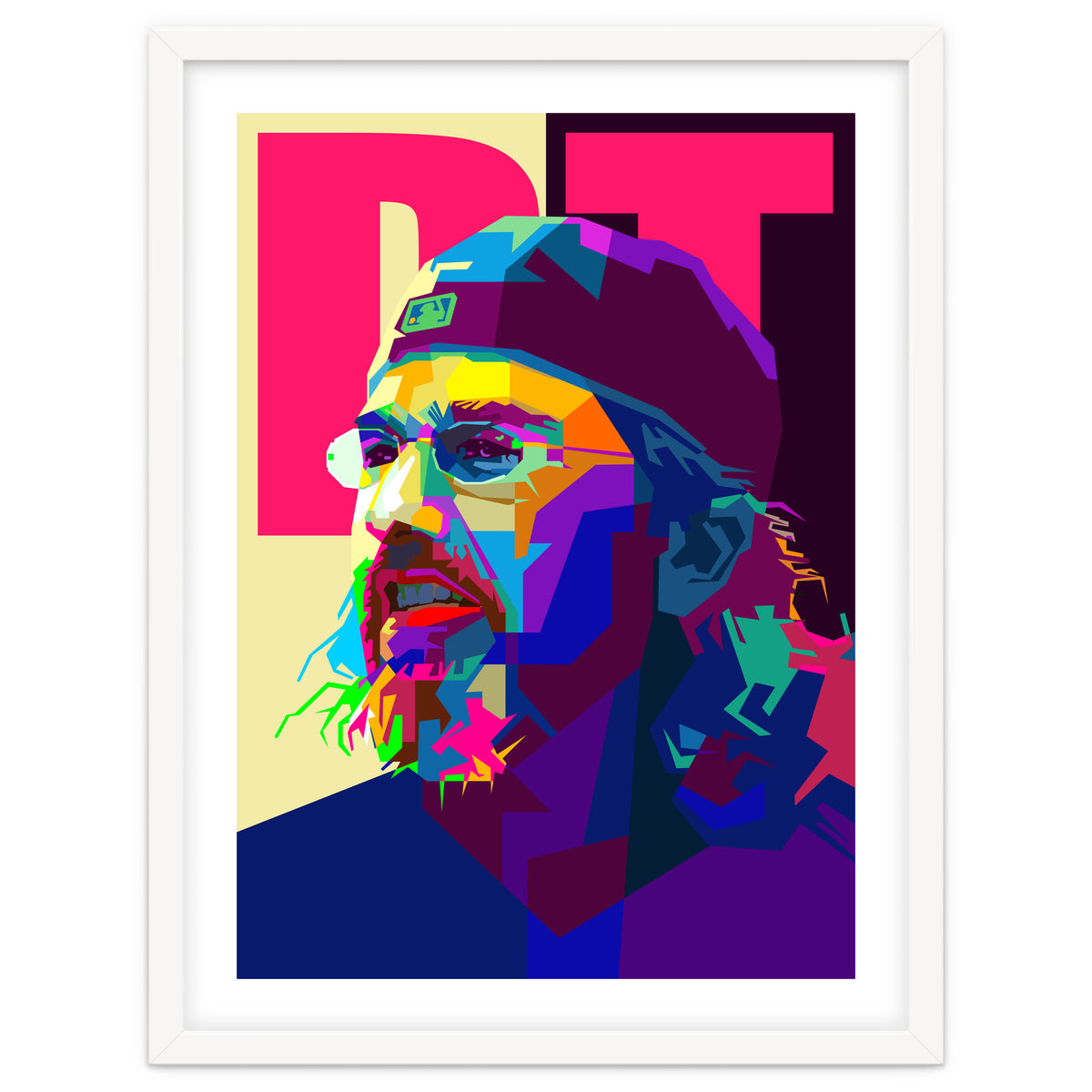 Mike Portnoy Drum Musician Pop Art WPAP