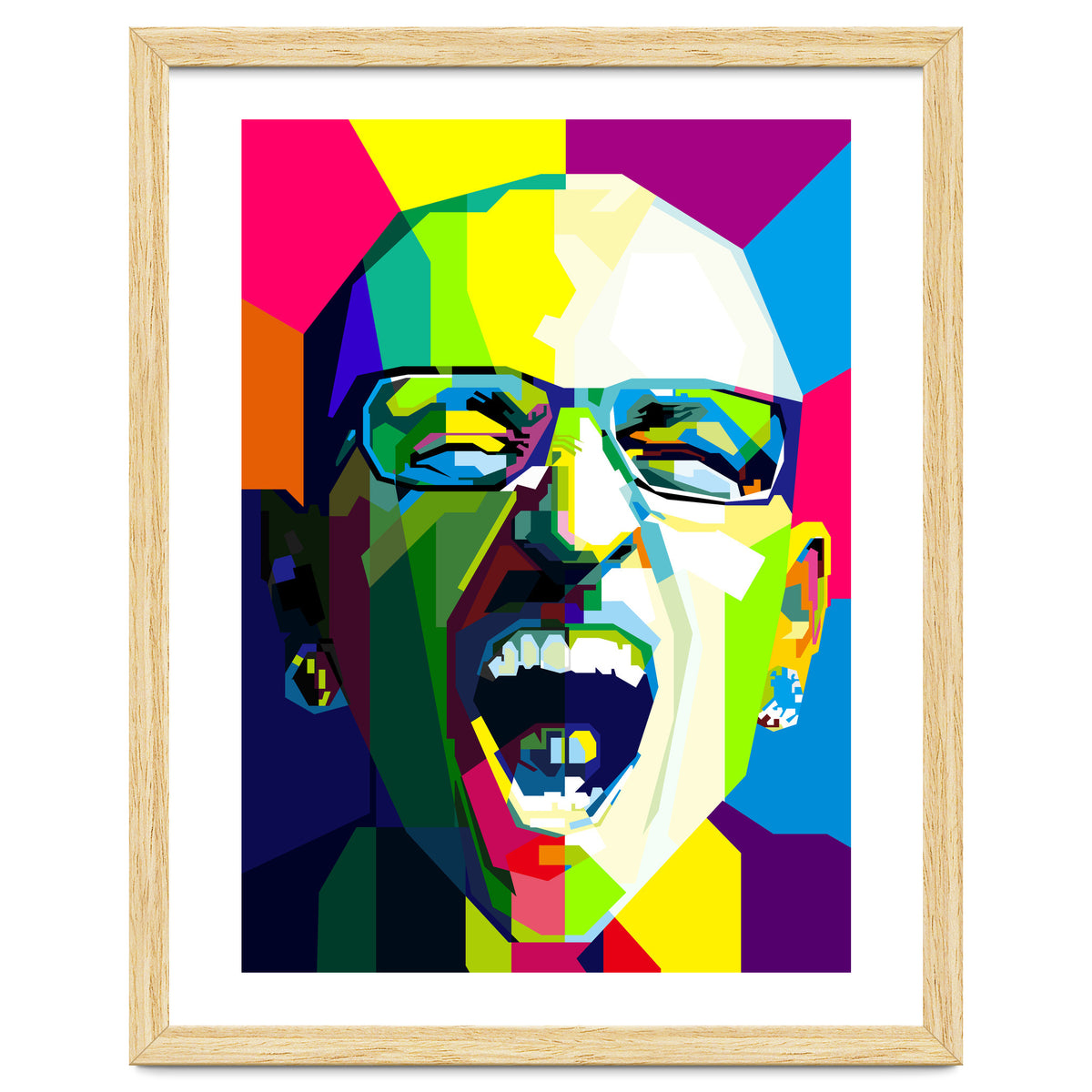 Chester Bennington Lingkin Park Pop Art Wpap
