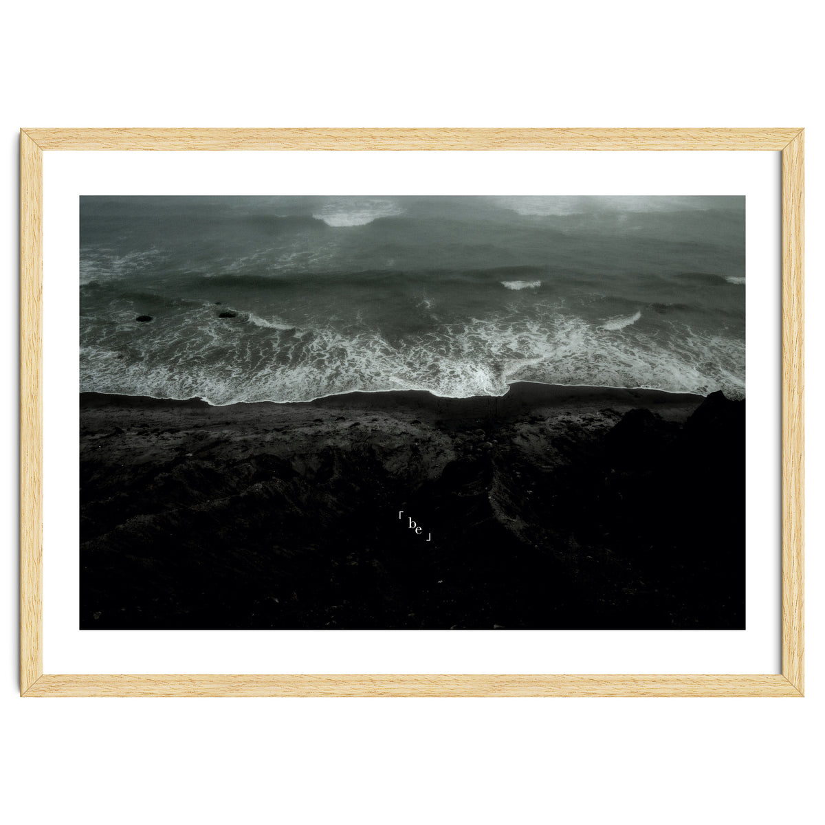 be - Ocean Wave - Black Beach