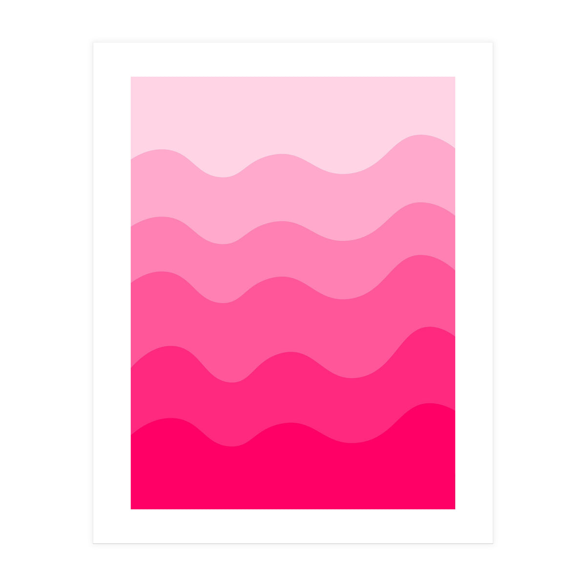 Pink gradient design (Print Only)