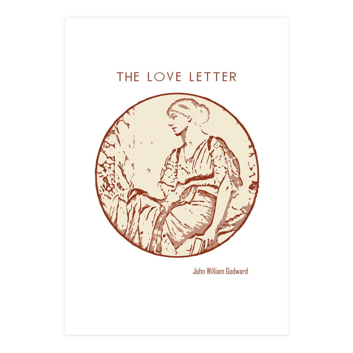 The Love Letter – John William Godward (Print Only)