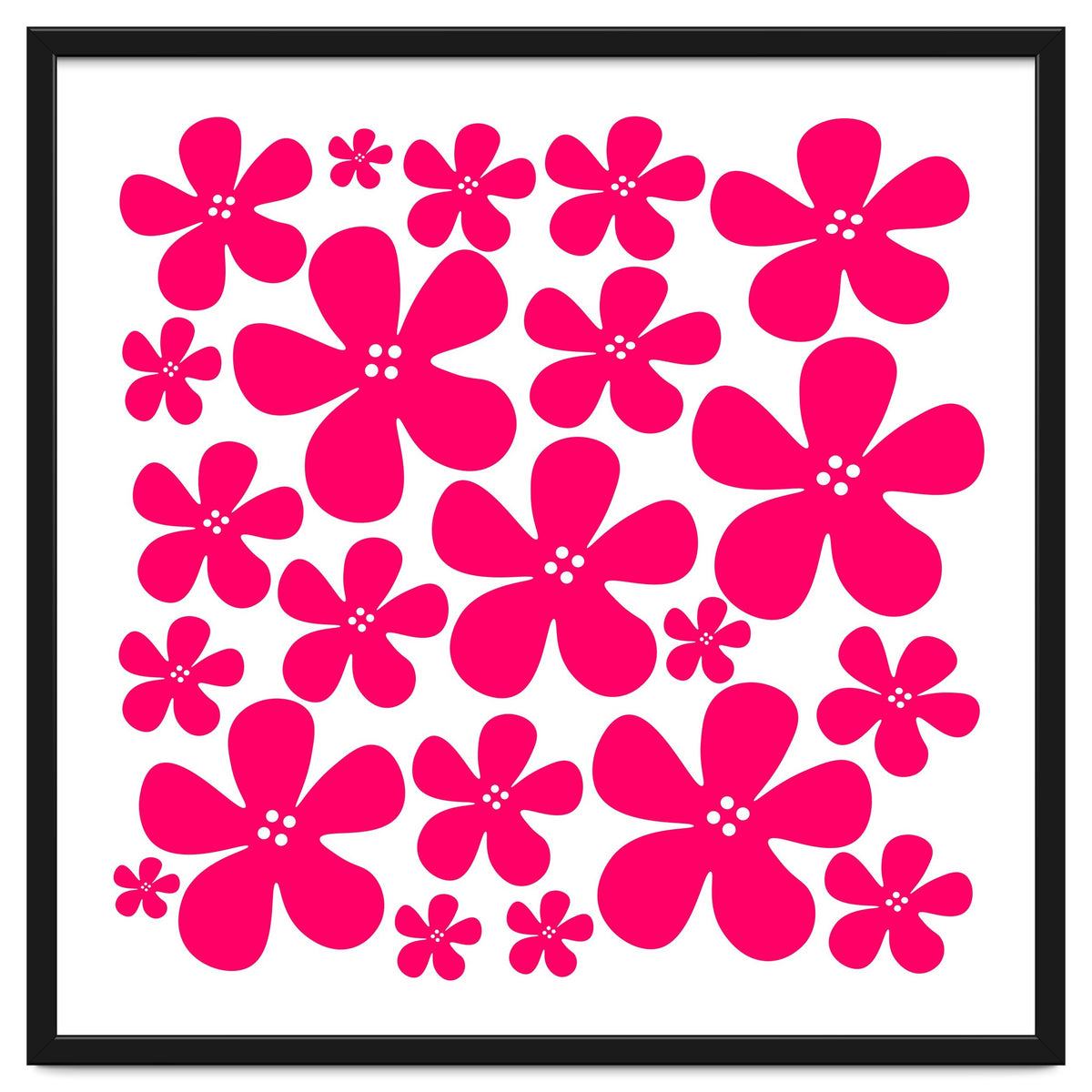 Pink Flowers Pattern