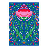 Bold Symmetrical Floral  (Print Only) thumbnail