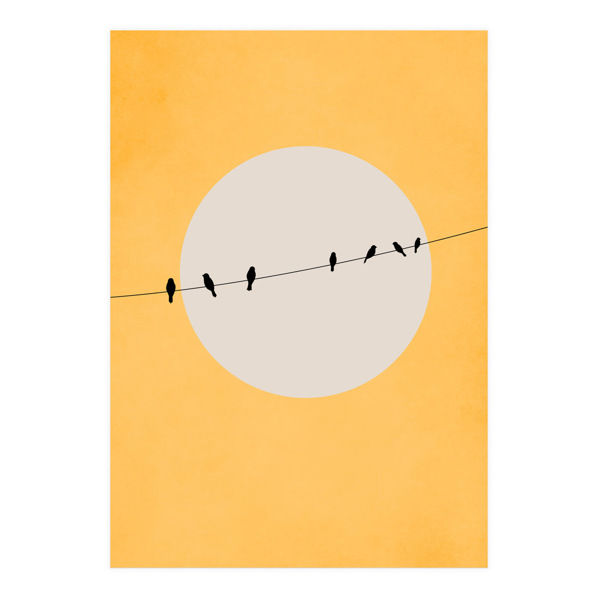 Chirping And Chilling (at Day) (Print Only)