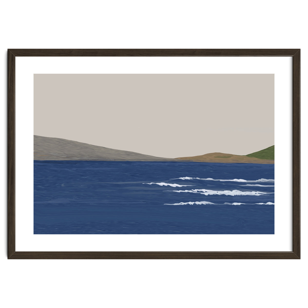 Deep Blue Sea oil painting