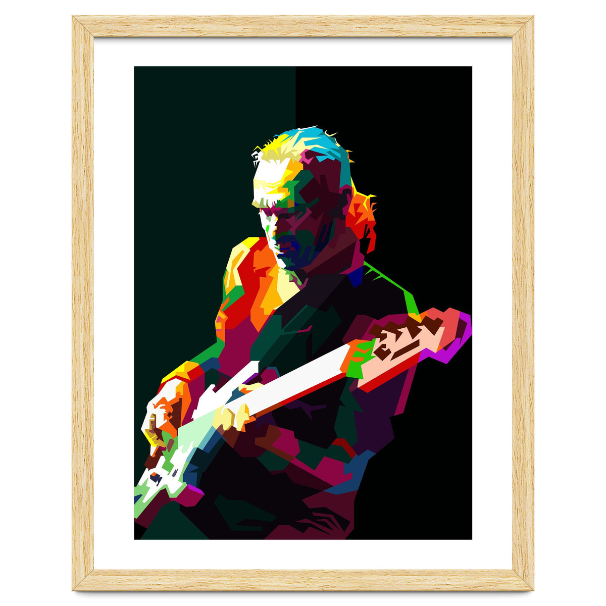 Billy Sheehan Pop Art WPAP