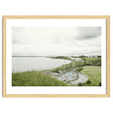 Geothermal lake behind the natural hot spring pool - Iceland thumbnail