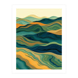 Rolling Hills of Oceania (Print Only) thumbnail