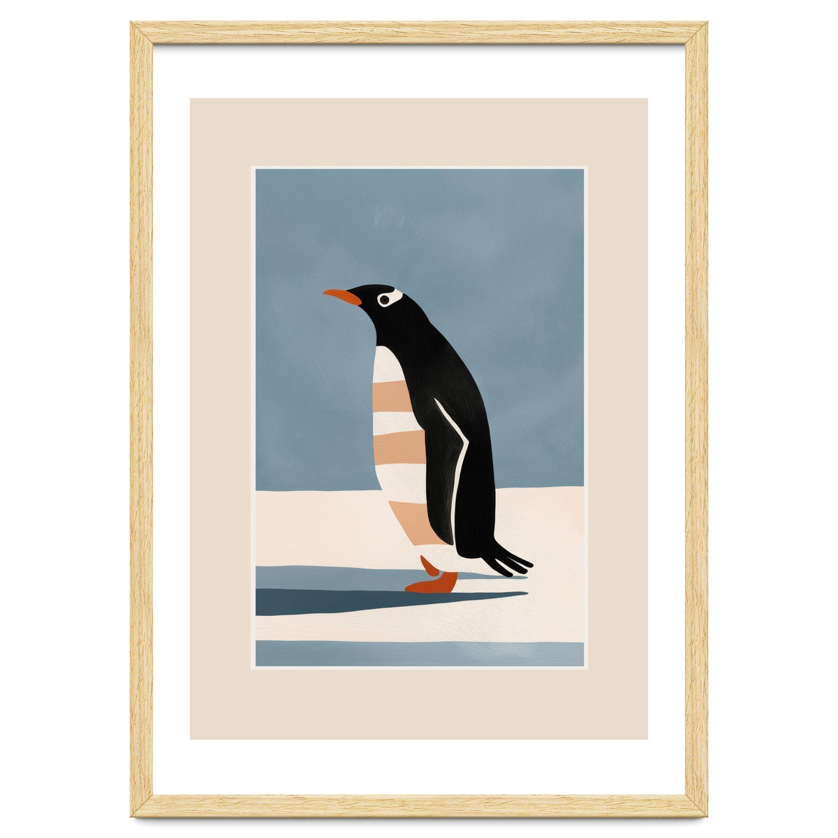 Penguin On Ice