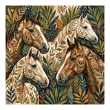 Equestrian Floral Harmony (Print Only) thumbnail