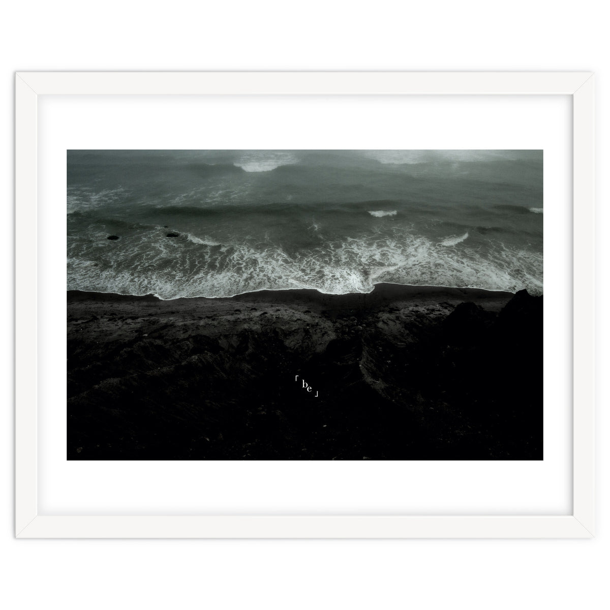 be - Ocean Wave - Black Beach