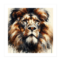 Powerful Lion (Print Only)
