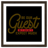 Be Our Guest But Don't Expect Much thumbnail