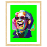 Ray Charles Jazz Singer Pop Art Illustration thumbnail