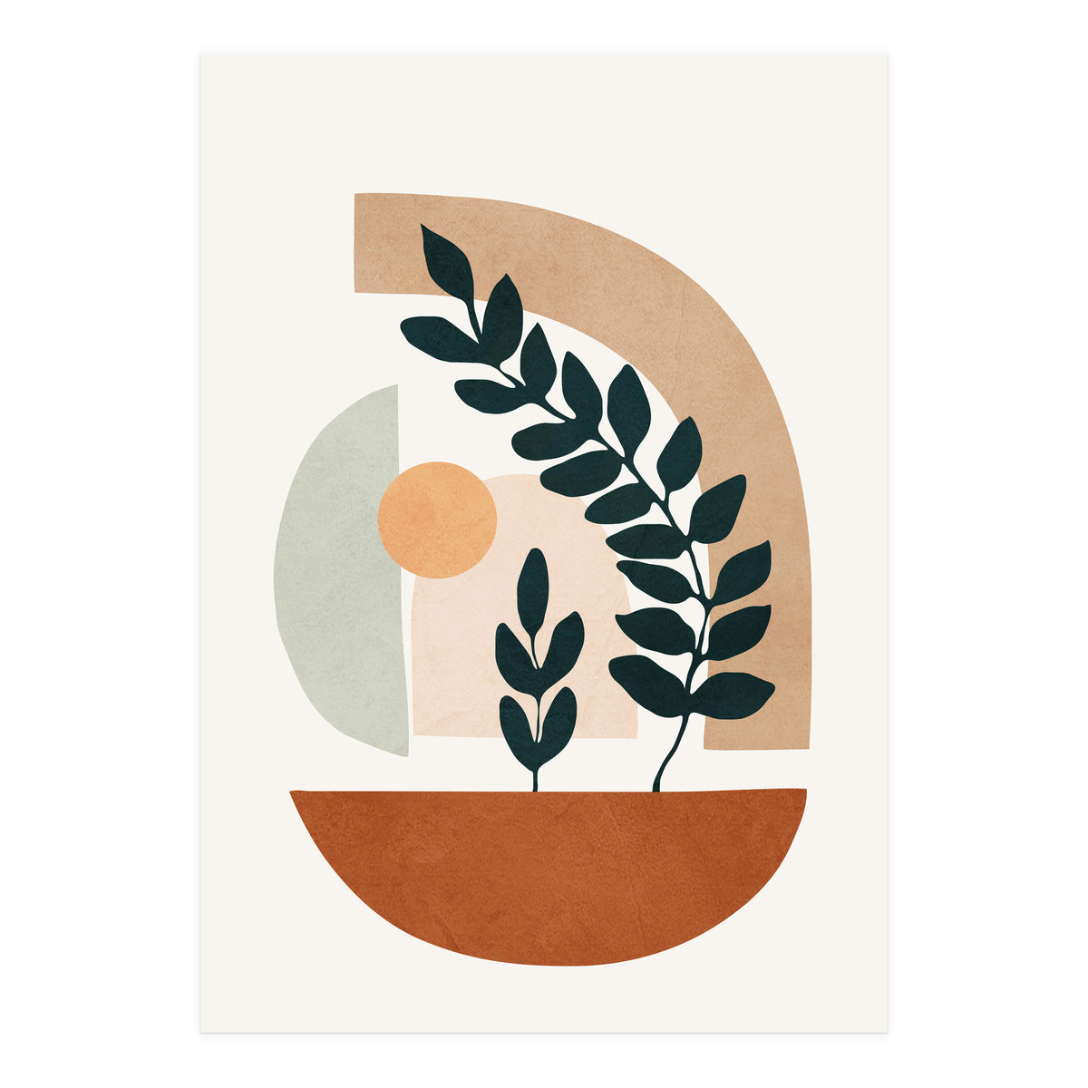 Soft Shapes III (Print Only)