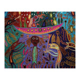 Mexico.Mexico city.National Museum of Anthropology. Huichol art. (Print Only) thumbnail