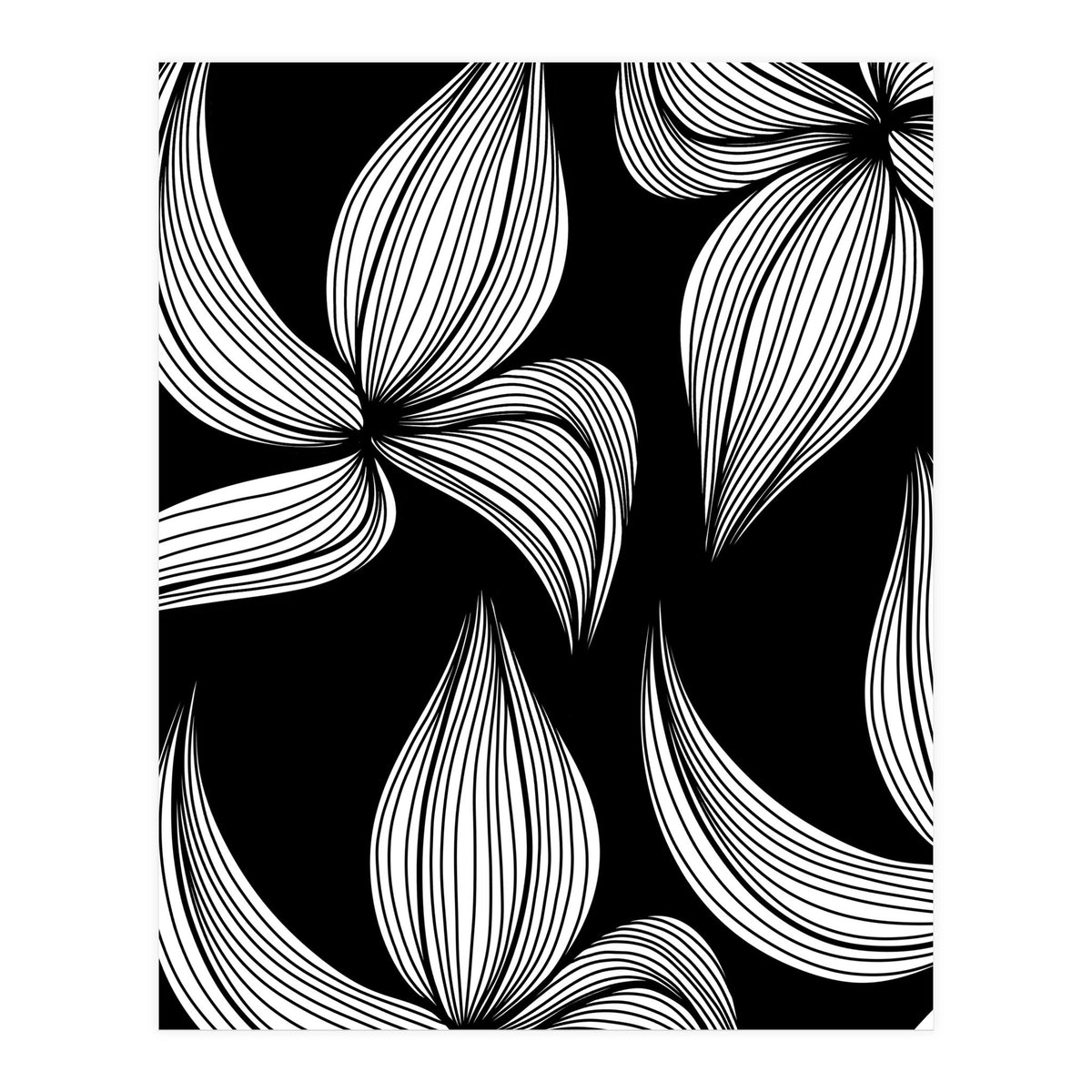 Flower lines (Print Only)