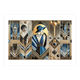 Jazz Age Sophistication In Art Deco (Print Only) thumbnail