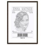 Receipt Art Emma Watson thumbnail
