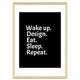 Wake Up Design Eat Sleep Repeat thumbnail