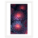 Ethereal Neon Blooms: Intricate 3D Floral Fractal Art thumbnail