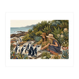 Penguin Coast Encounter (Print Only) thumbnail