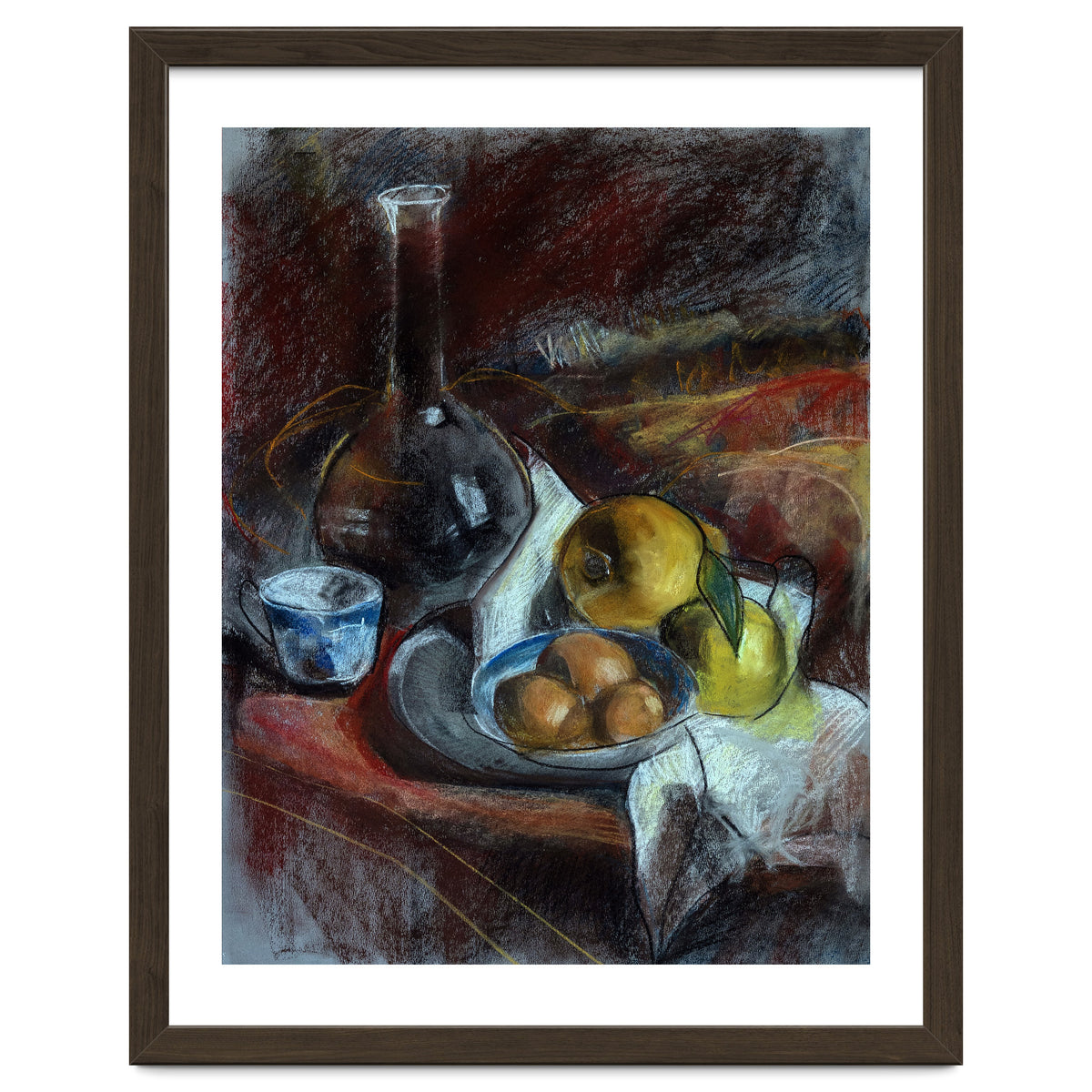 Eggs and Juicy fruits