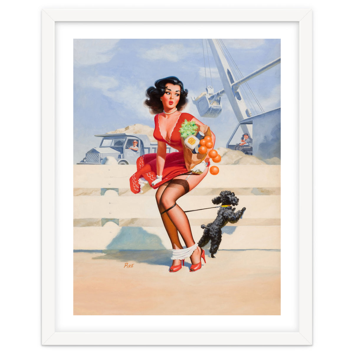 Sudden Wind Near Construction Yard