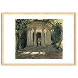 THE VILLA ADRIANA OF TIVOLI (ROME) - 1926 - OIL ON CANVAS - 0.60 X 0.70 M. thumbnail