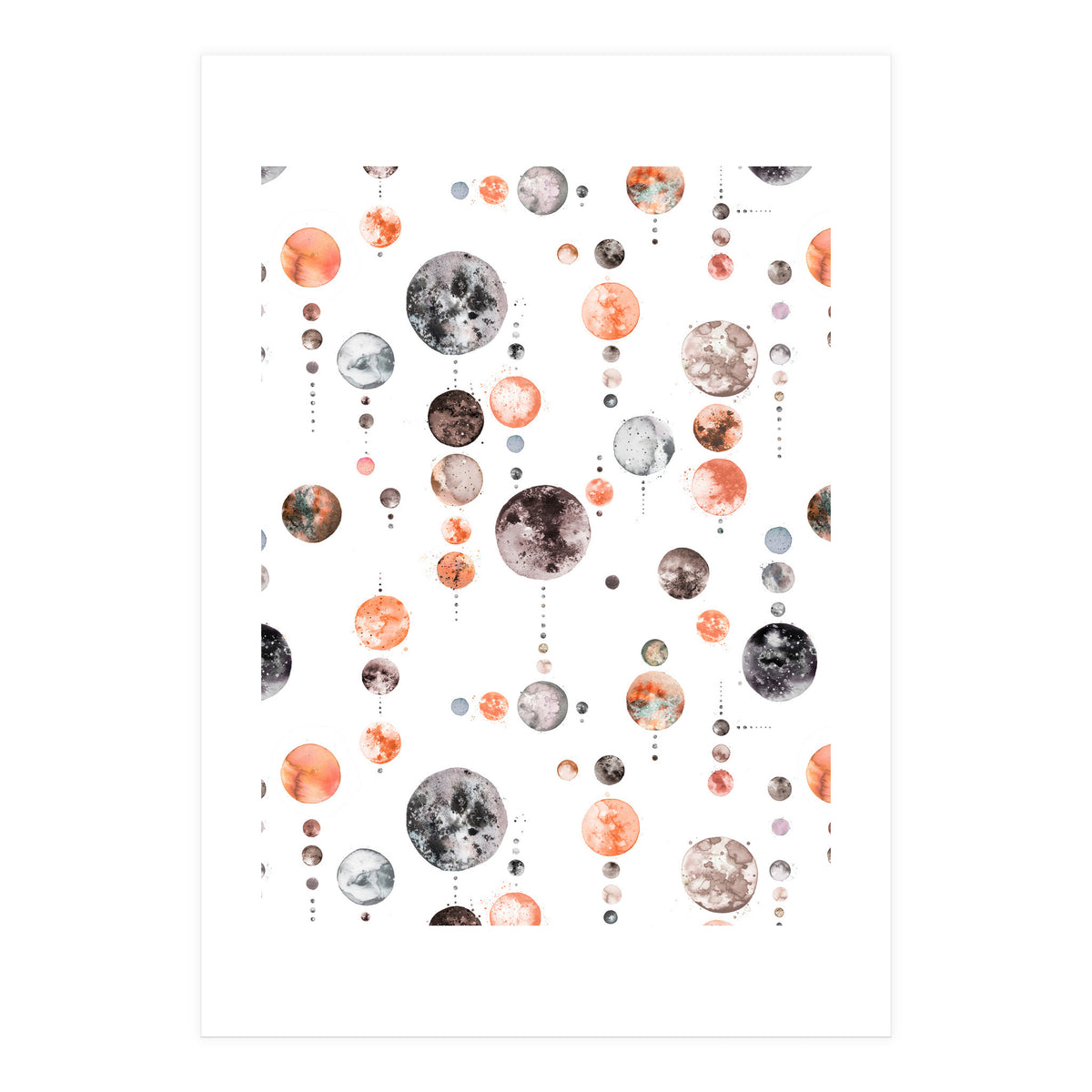 Space Full Moons (Print Only)