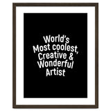 World's most coolest, creative and wonderful artist thumbnail
