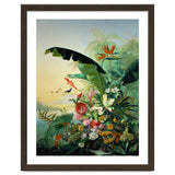Fleurs exotique, 1836 Exotic flowers from tropical countries. Canvas, 162 x 121 cm. thumbnail