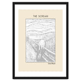 The Scream – Edvard Munch (ascii art) thumbnail