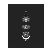Black Eyes Moon Phases (Print Only)