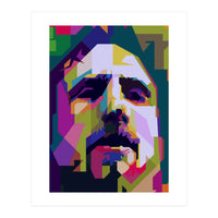 Zack De La Rocha Rock Singer Pop Art WPAP (Print Only)