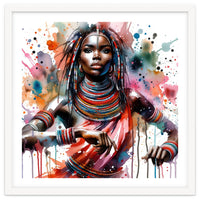 Beaded Majesty Dancer Portrait